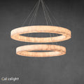 Rivage Lueur Two-Tier Round Chandelier 60