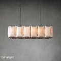 Harlow Calcite Rectangular Chandelier 42