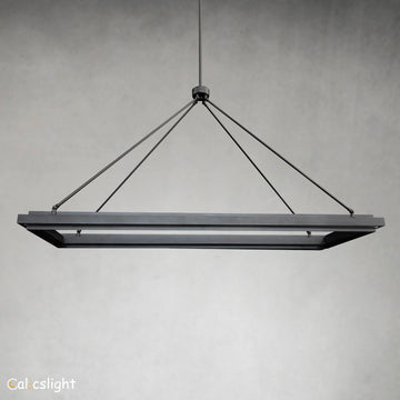Peralt Rectangular Chandelier 62"