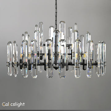 Bellington Crystal Round Chandelier 36"