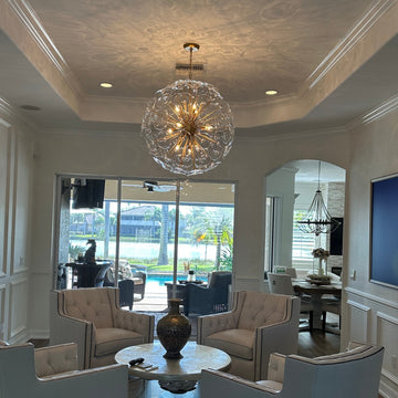 Lily round chandlier
