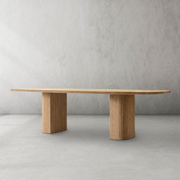 Muelho Rectangular Wood Dining Table