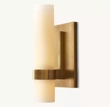 Ravelle Milk Glass Wall Sconce