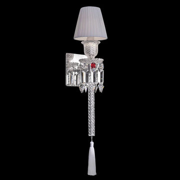 Bacara Style Zenith Crystal Wall Sconce