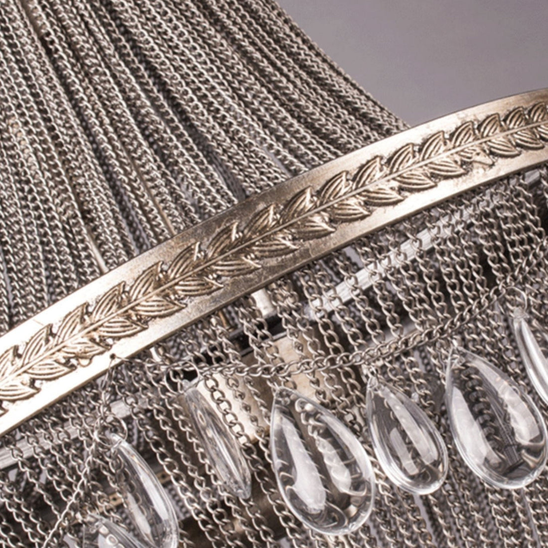 Oversize Modern Metal Art Luxury Crystal Chandelier for Duplex Hall/Staircase/Villa/Foyer