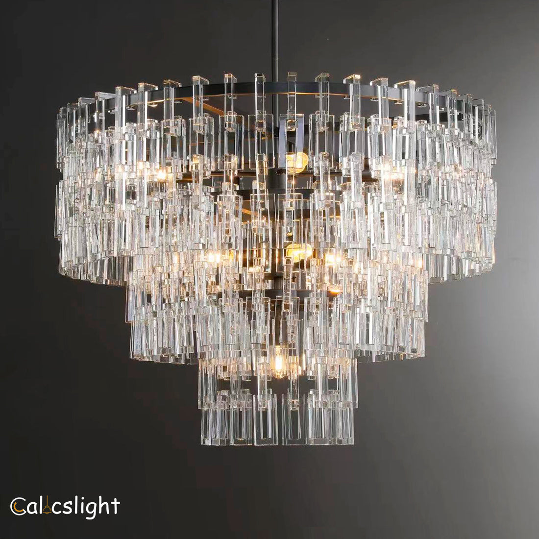Marignann Tier K9 Crystal Round Chandelier  36"
