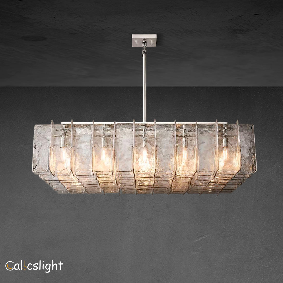 Ladika Square Chandelier 60" 25-Lights
