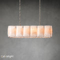 Harlow Calcite Rectangular Chandelier 42