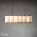 Harlow Calcite Rectangular Chandelier 42
