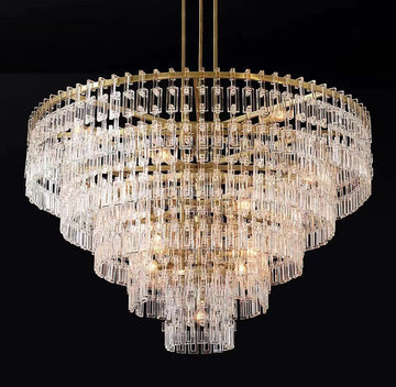 Marignan Tiered Round Chandelier 60"