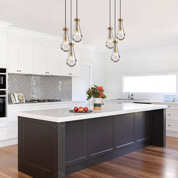 Raindrop Glass Pendant Lighting