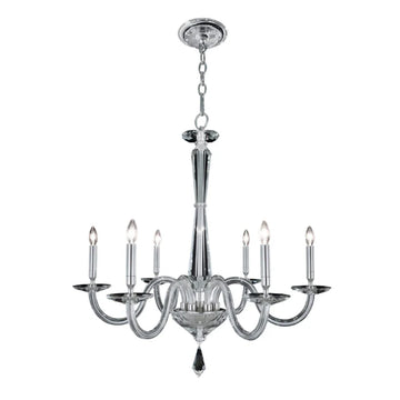 Traditional Crystal S9230 Habsburg 6-lt 30" Chandelier