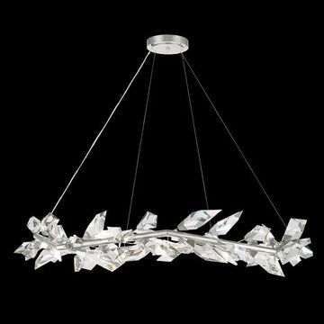 Addison 55" Round Crystal Chandelier