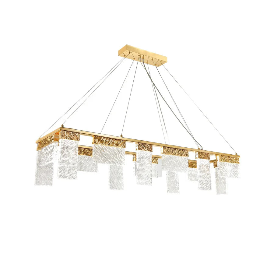 Aime LED Rectangle Chandelier
