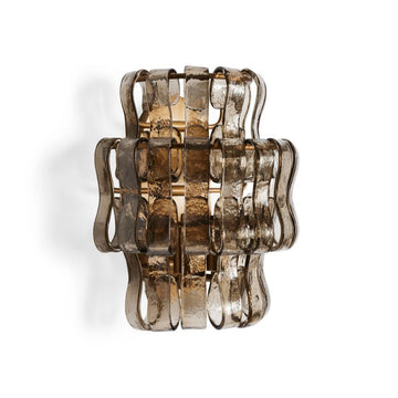 Ghiaccios Glass Wall Sconce 12"W