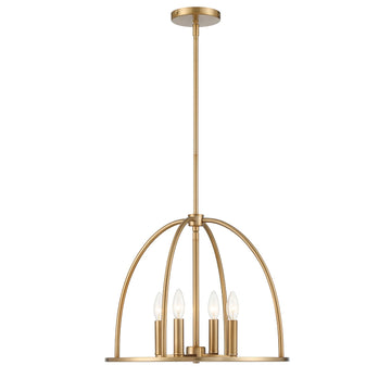 Abbott 4 Light Lantern Chandelier