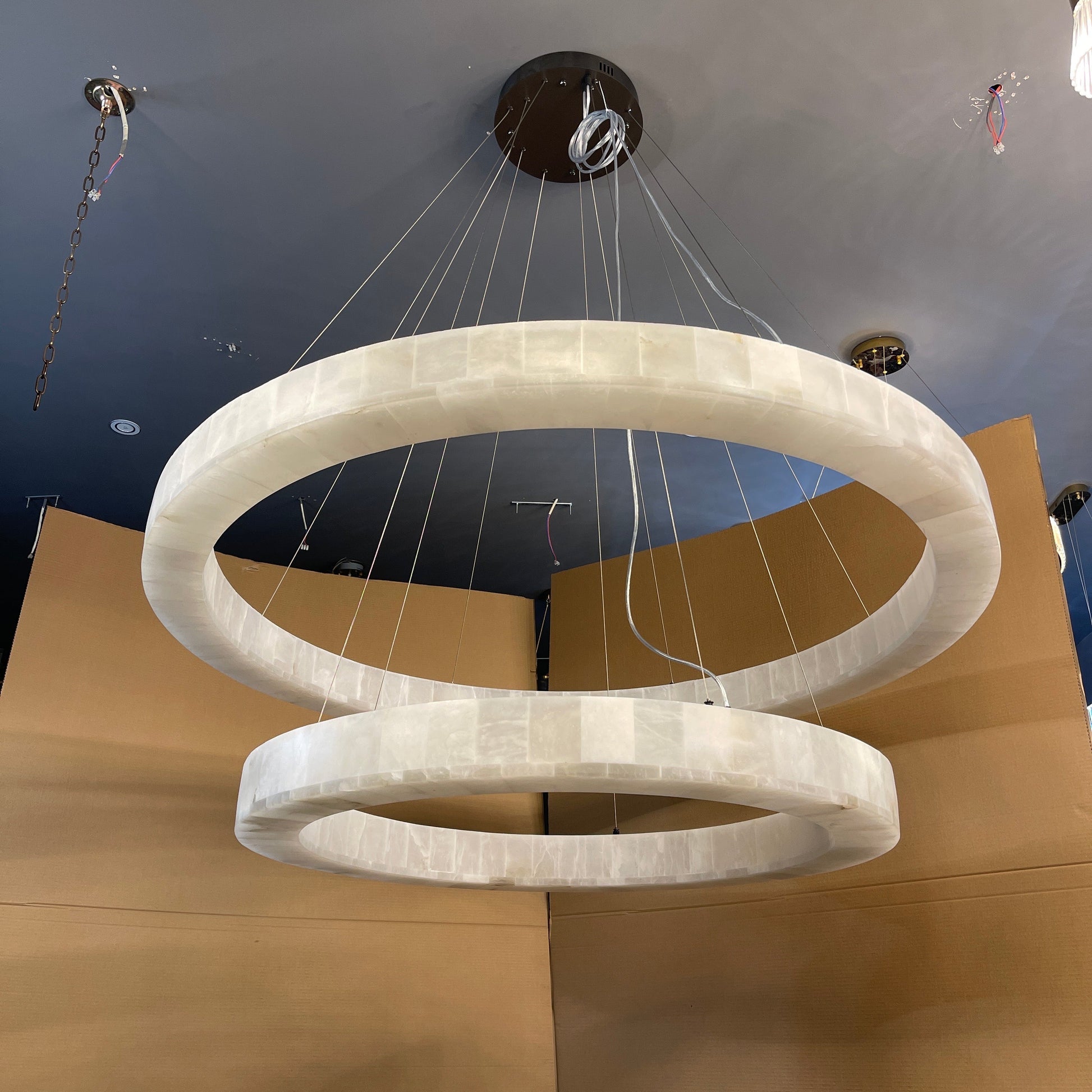 Rivage Lueur Round Chandelier 31"