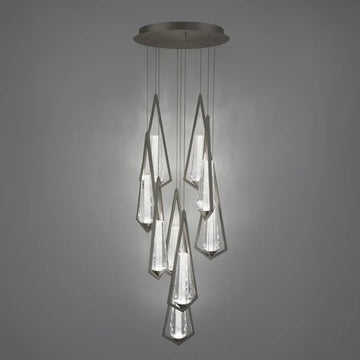 Devote Round Chandelier 9 Light