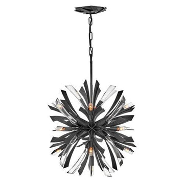 Bergamots Crystal Chandelier 22"D