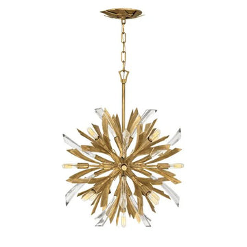 Bergamots Crystal Chandelier 22"D