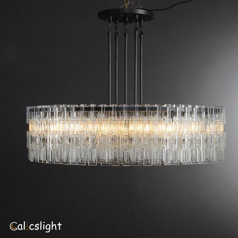 Marignan Round Chandelier 60"