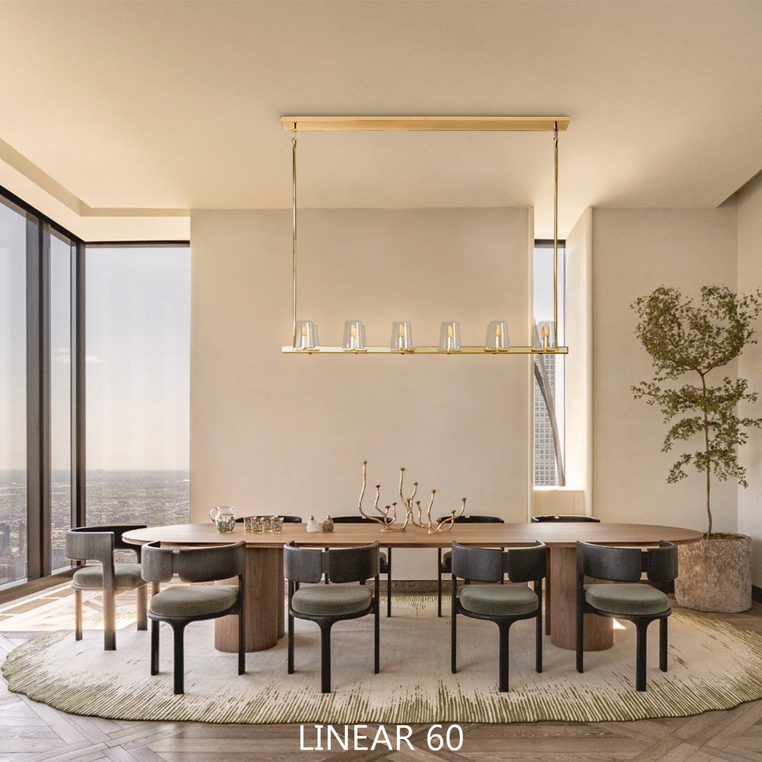 Pavence Linear Chandelier