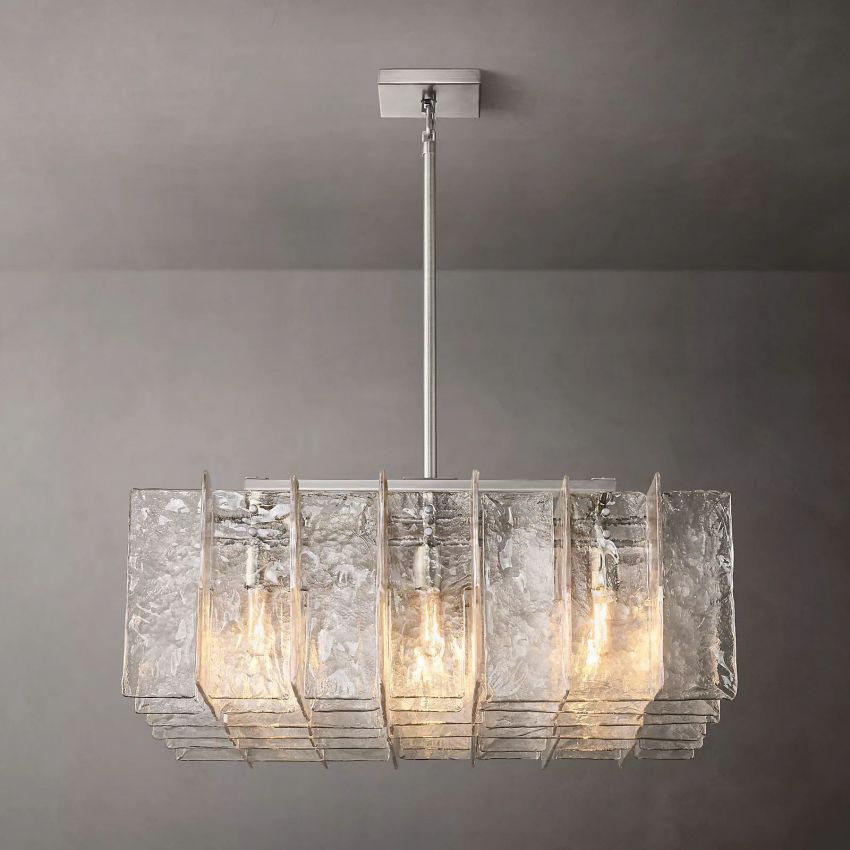 Ladika Square Chandelier 36" 9-Lights