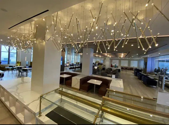 Modern Italian Creative Art Sticks Ceiling Chandelier for Living Room/Staircase/Hotel Lobby