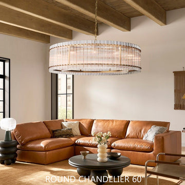 Marcus Round Chandelier 60"