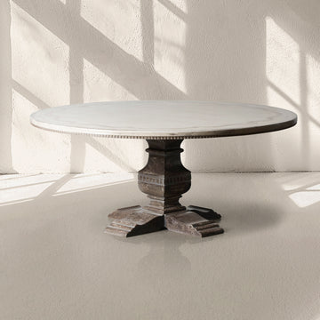 Cere Ribbon Bell'Arte Round Dining Table