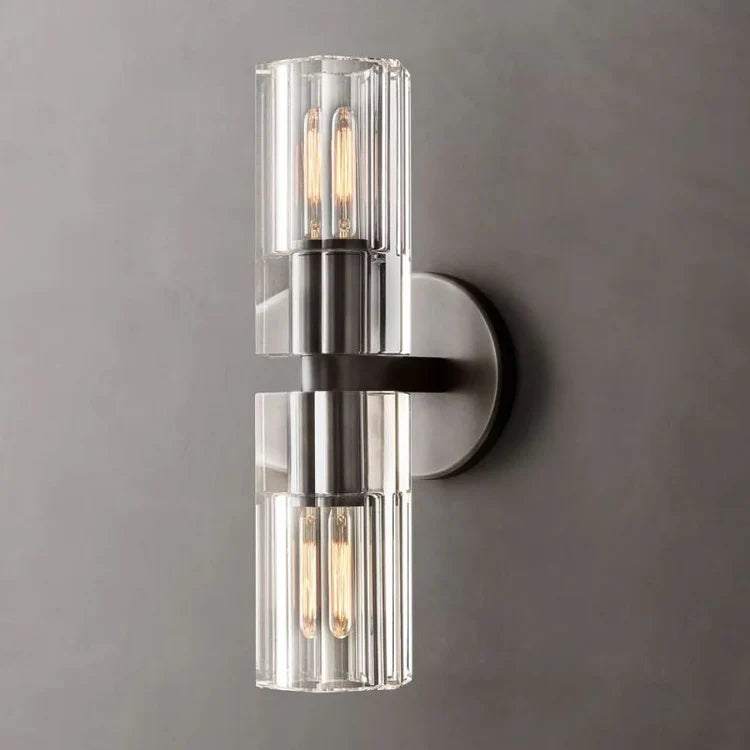 Arcachon Crystal Linear Wall Sconce 13"H