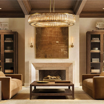 Maurier Round Chandelier 36"