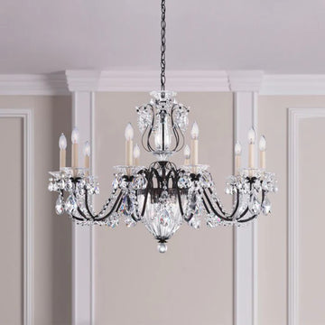 Traditional Crystal 1260 Bagatelle 13-lt 35" Chandelier