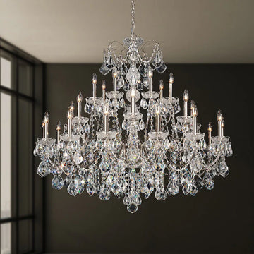 Traditional Crystal 1718 Century 28-lt 43" Chandelier