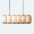 Harlow Calcite Rectangular Chandelier 42