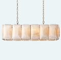 Harlow Calcite Rectangular Chandelier 42
