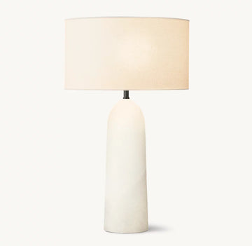 Sarezza Stone Tapered Table Lamp