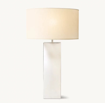 Sarezza Metal Square Table Lamp