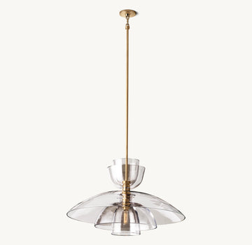Blomn Clear Glass Cloche Grand Pendant