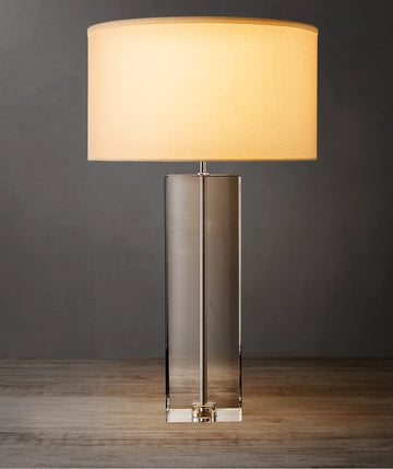 Sarezza Crystal Square Table Lamp