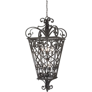 Roseto Labette 8 Light 31" Wide Outdoor Pendant