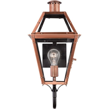 Roseto Llano Single Light 21" Tall Outdoor Wall Sconce