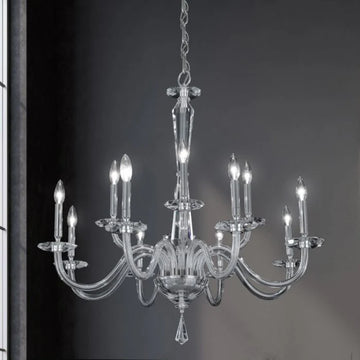 Traditional Crystal S9235 Habsburg 12-lt 35" Chandelier