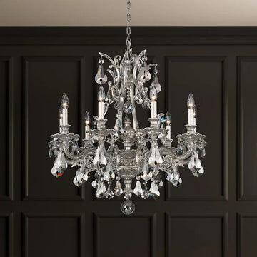 Traditional Crystal 6949 Sophia 9-lt 28" Chandelier