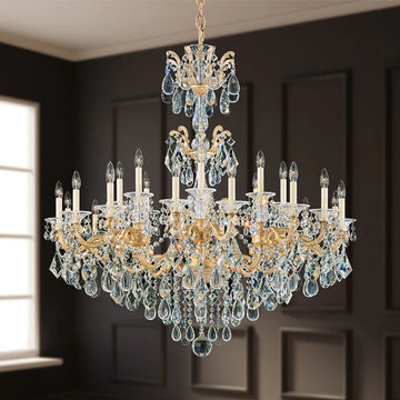 Traditional Crystal 5013 La Scala 24-lt 46" Chandelier