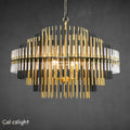 Emile Industrial Wind Round Chandelier 24