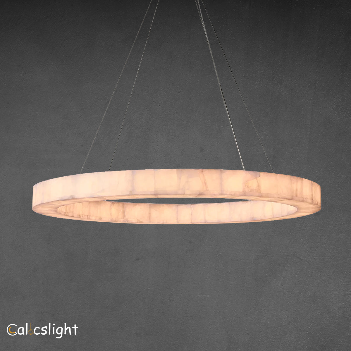 Marble Ravage Round Chandelier 60"