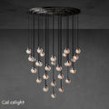 Pearl Round Chandelier 48