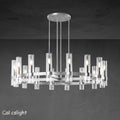 Ravelle Glass Round Chandelier 48