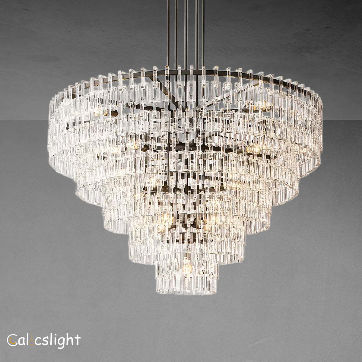 Marignan Tiered Round Chandelier 60"